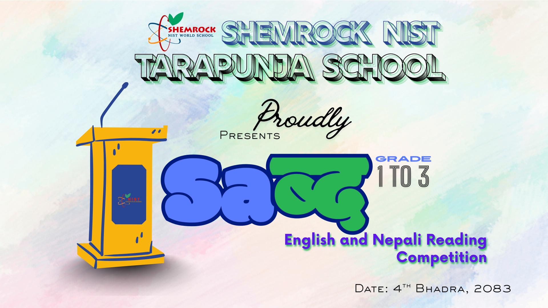 "Sabda" - English and Nepali Reading Competition